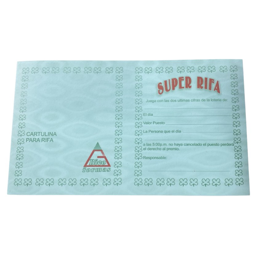 Carton de Rifa