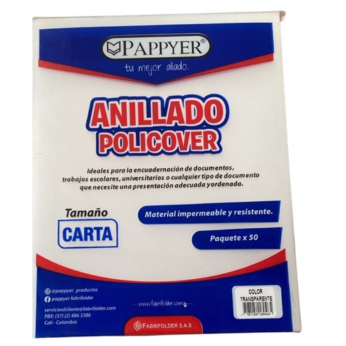 Caratula Policover Carta Pappyer