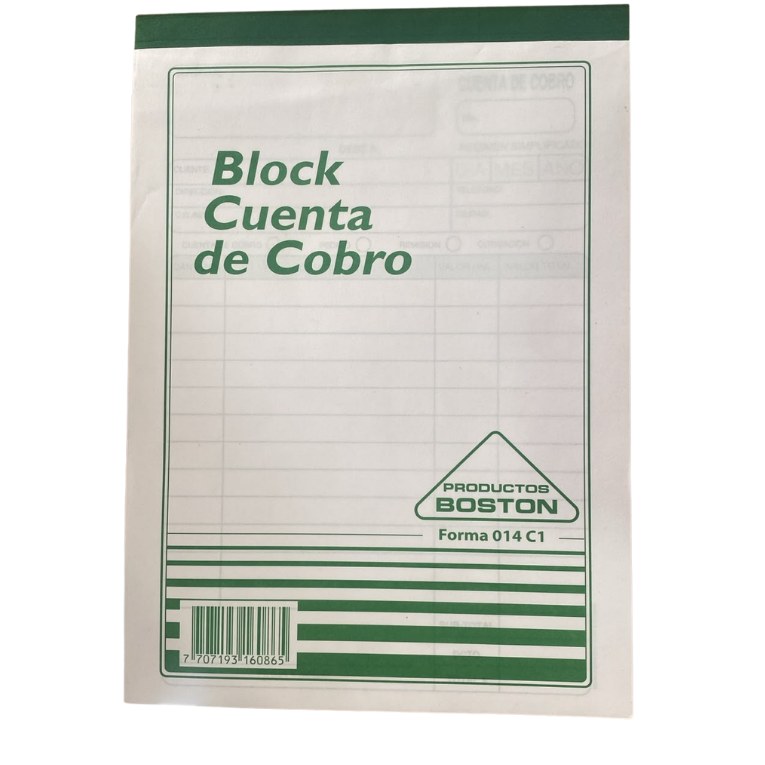 Facturero Cuenta de Cobro 014 C1