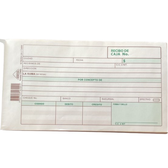 Recibo de Caja Ref:17003