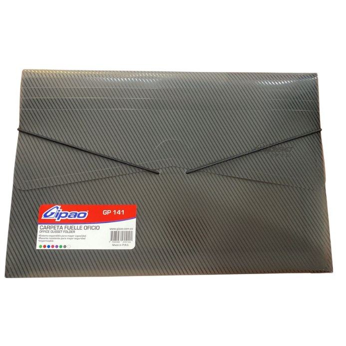 Carpeta Tipo Fuelle Plastica Gp 141 Gipao
