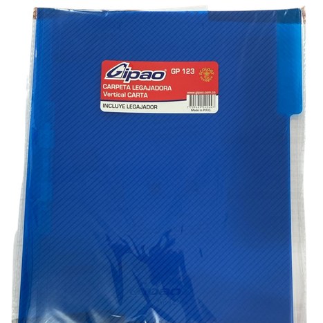 Carpeta Plastica Legajadora Carta Gp123