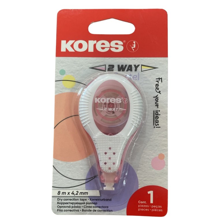 Cinta Correctora 2Way Pastel 8M